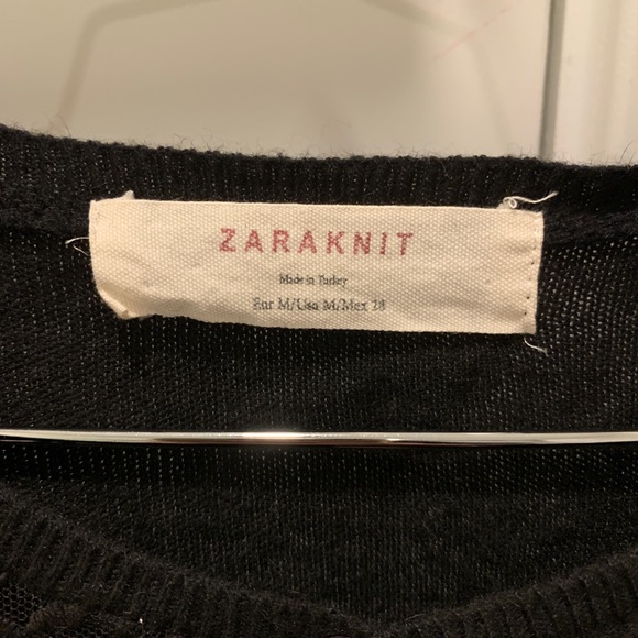 Zara lace embroidered cardigan - Picture 3 of 4